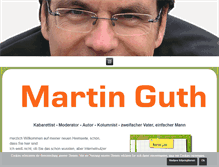 Tablet Screenshot of martinguth.com